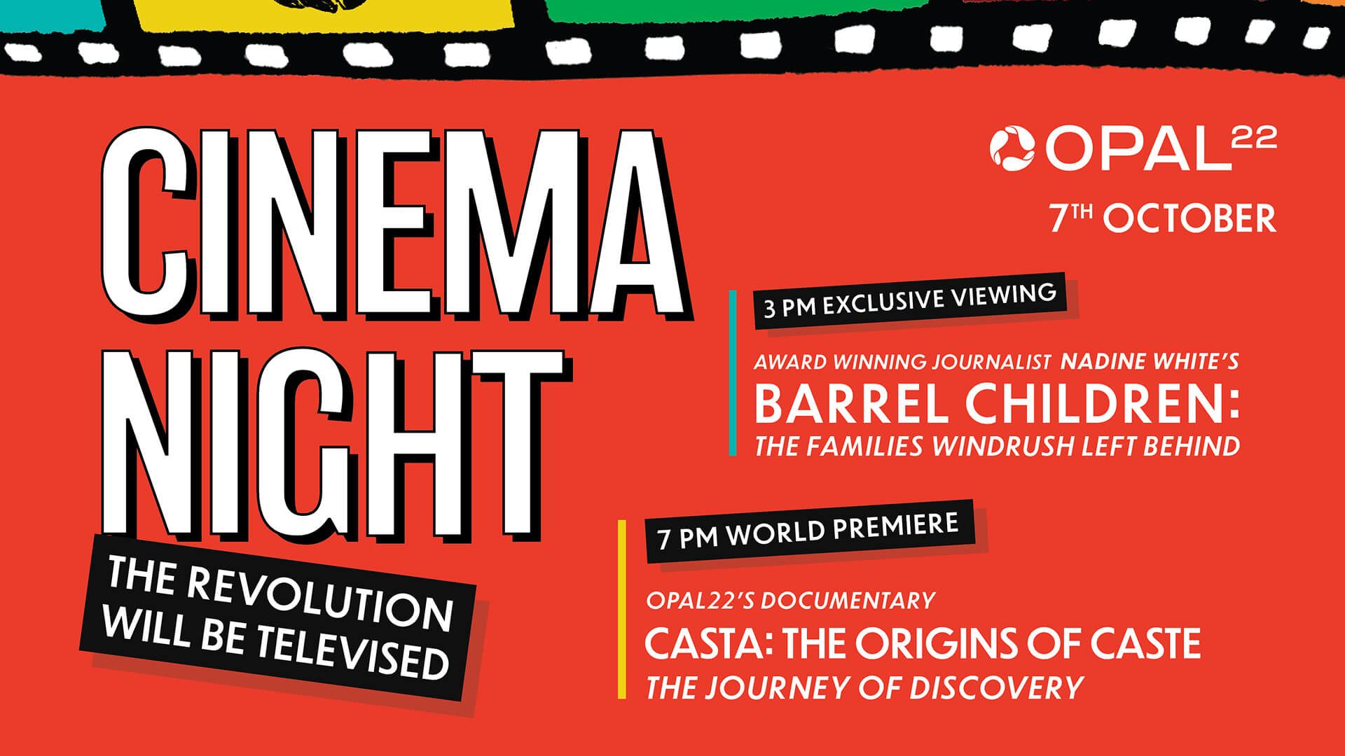 Opal 22 cinema night poster design, by On Poynt Creative